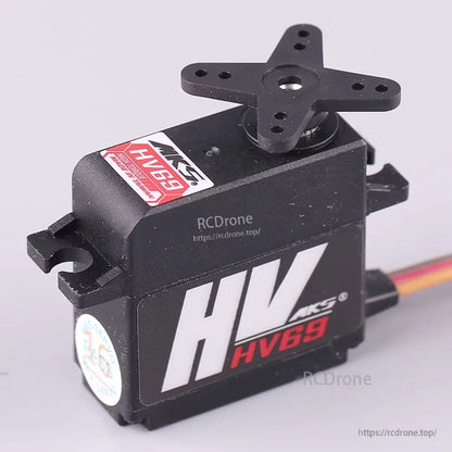 MKS HV69 Metal Gear Micro Digital Servo, MKS HV69 high voltage metal gear micro digital servo motor.