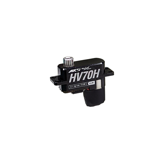 MKS HV70H Servos Motor Micro Digital Coreless Servo, Metal Alloy Gear, 5.4 g, 18.6×7×16.7 mm for Glider Airplanes