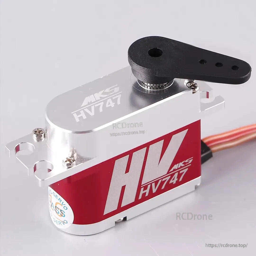 MKS HV747R サーボモーター フルアルミ 高電圧 コアレス メタルギア