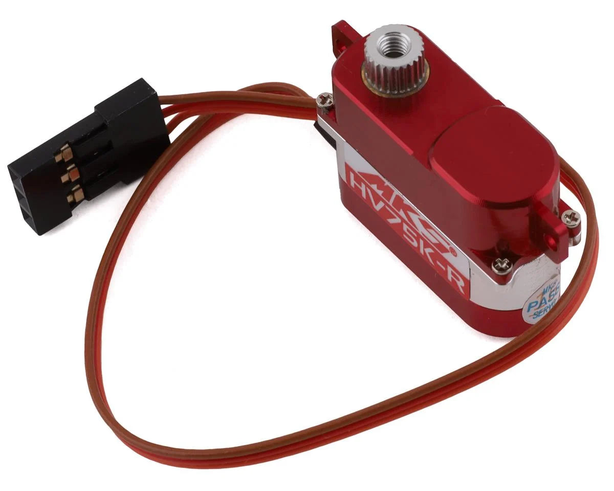 MKS HV75K-R Coreless Digital Wing Servo Motor, HV Micro Servo 7.5 g, Metal Gears, 5.0–8.4V for Gliders