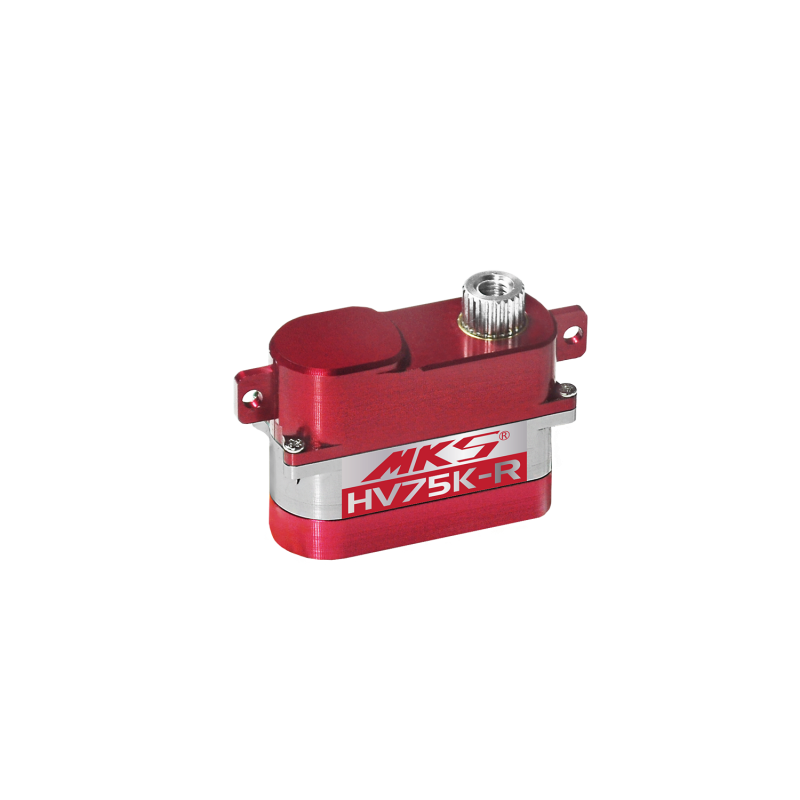 MKS HV75K-R Coreless Digital Wing Servo Motor, HV Micro Servo 7.5 g, Metal Gears, 5.0–8.4V for Gliders