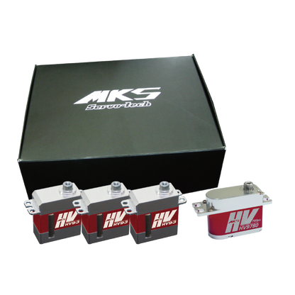 MKS HV93 x3 + HV9780 x1 Servo, MKS HV93 and HV9780 servo combo pack