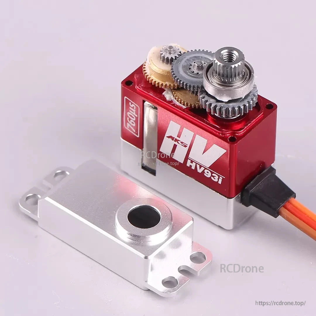 MKS HV93i HV Micro Tail Servo, MKS HV93i micro tail servo motor, metal gear, coreless