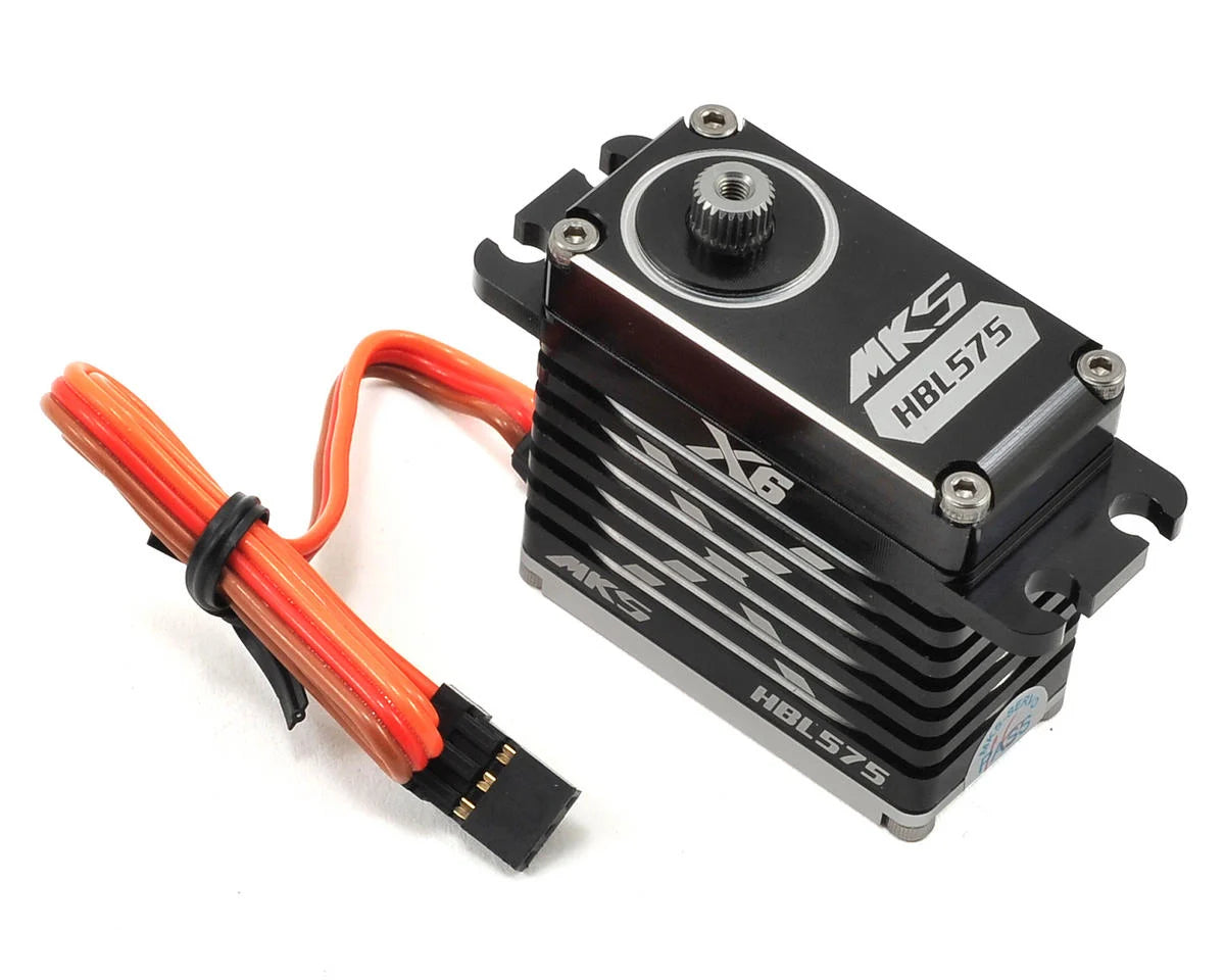 MKS X6 HBL575 Brushless Titanium Gear High Speed Digital Servo (High Voltage) — Servos Motor