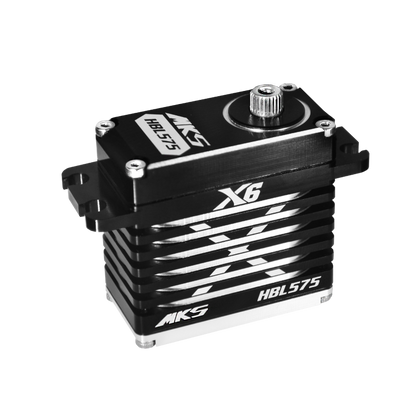 MKS X6 HBL575 Brushless Titanium Gear High Speed Digital Servo (High Voltage) — Servos Motor
