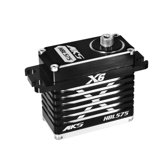 MKS X6 HBL575 Brushless Titanium Gear High Speed Digital Servo (High Voltage) — Servos Motor