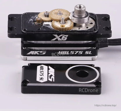 MKS X6 HBL575SL brushless titanium gear digital servo motor