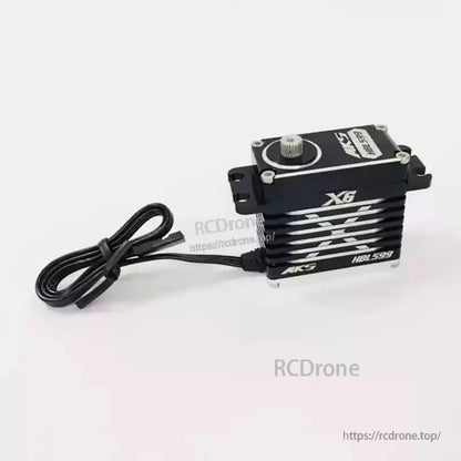 MKS Servo, MKS X6 HBL599 high voltage brushless titanium gear servo motor