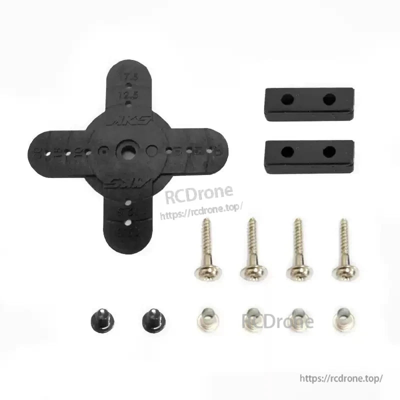 MKS servo motor mount kit with screws and spacers