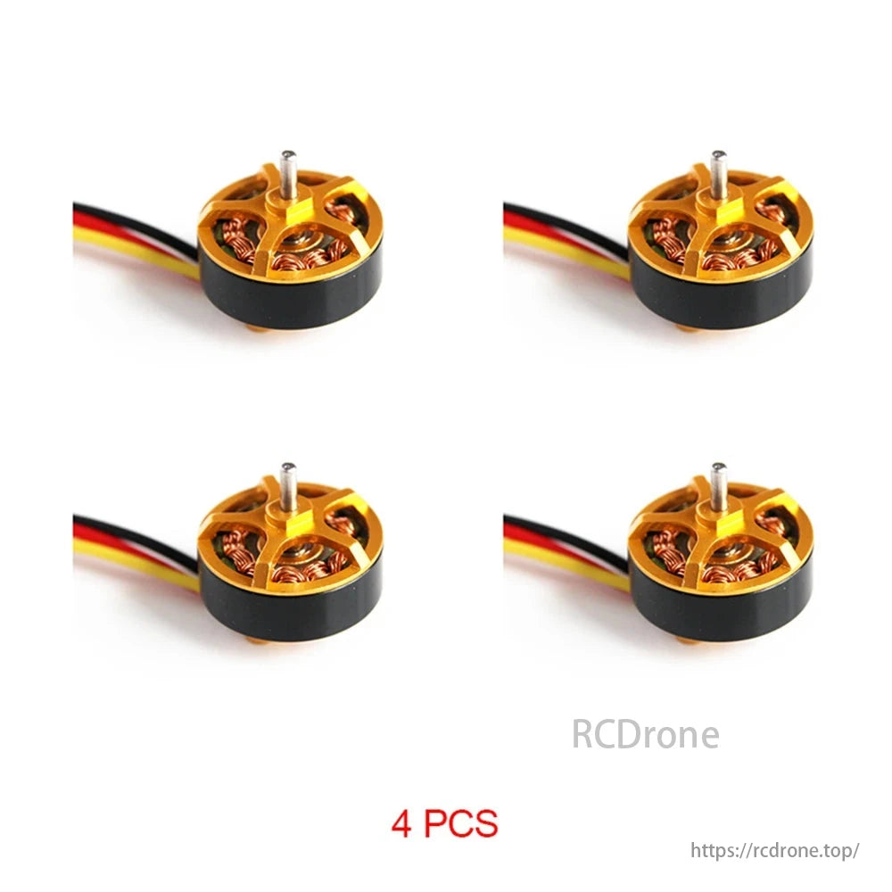 MP05 brushless motor 1304 for mini airplanes, wings; 4 PCS included.