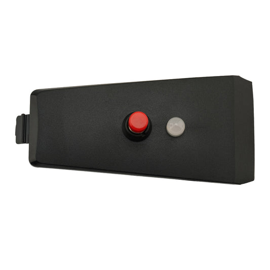 RadioMaster MT12 gyro control module for expansion slot, black housing with red button and white cap