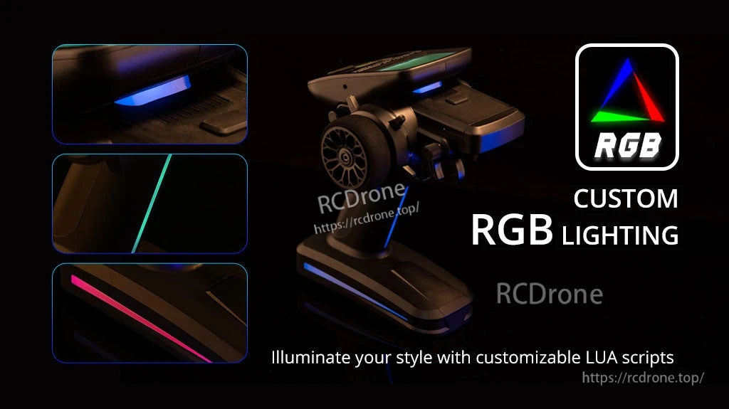 MT12 Surface Radio LED board set accessory with custom RGB lighting and LUA script support