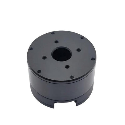 MUWEIDU K9040 brushless DC FOC servo motor, top mounting face with center bore and screw holes