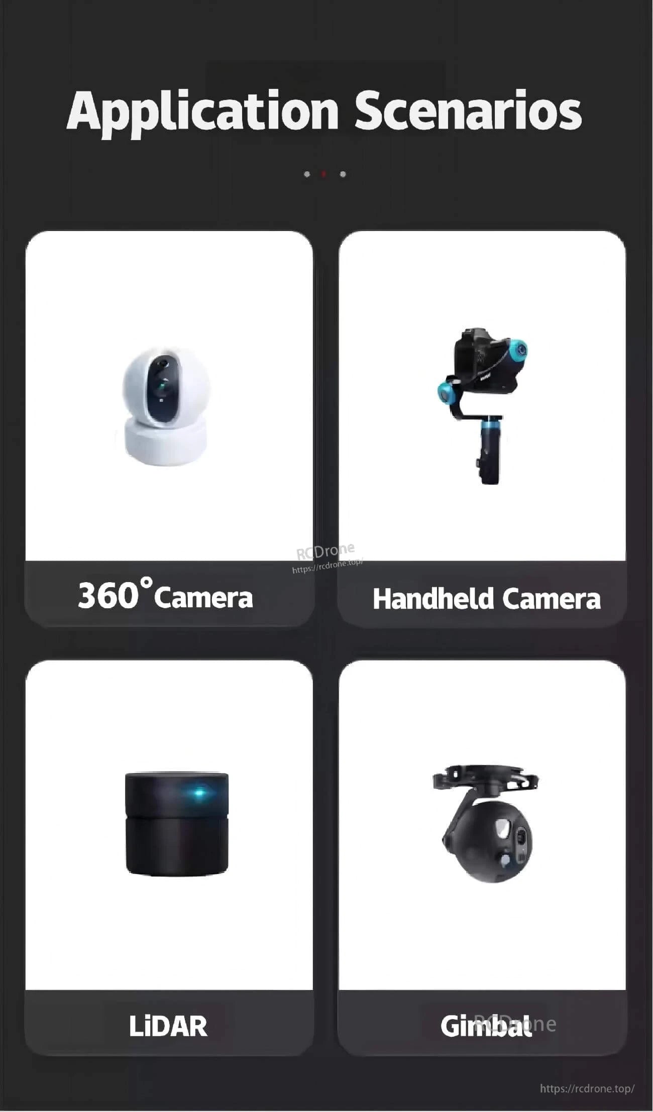 Application scenarios for low-speed precision servo motors: 360° camera, handheld camera, LiDAR, and gimbal stabilization