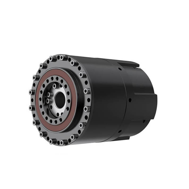 MagicLab H70 motor module for robotics, angled view showing circular mounting flange and bolt pattern