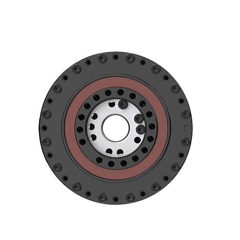 Front face view of MagicLab H70 motor module with concentric bolt circles and central bore