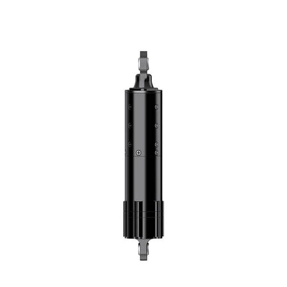 MagicLab T28 motor integrated ball screw linear drive module, full length view with mounting eyes