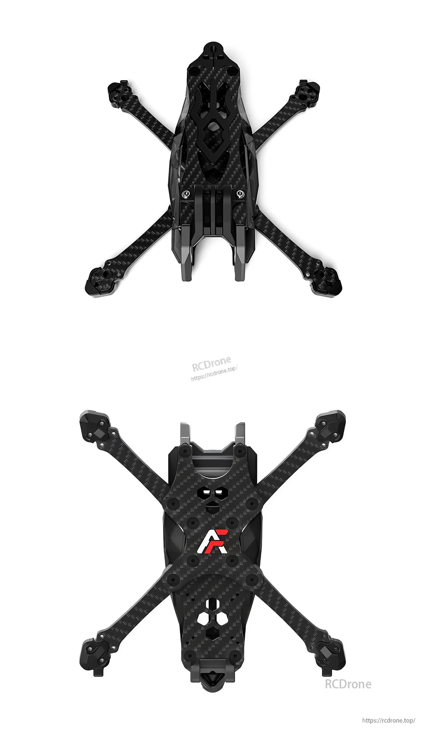 Manta 30 Drone Frame, Applications require a compact, high-strength drone frame build with O4 Air Unit-ready mounting for 20x20 AIO stacks and 12x12 M3 motors.
