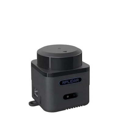 SLAMTEC Mapper M2M3 LiDAR Laser Mapping Sensor, angled front view with RPLIDAR logo