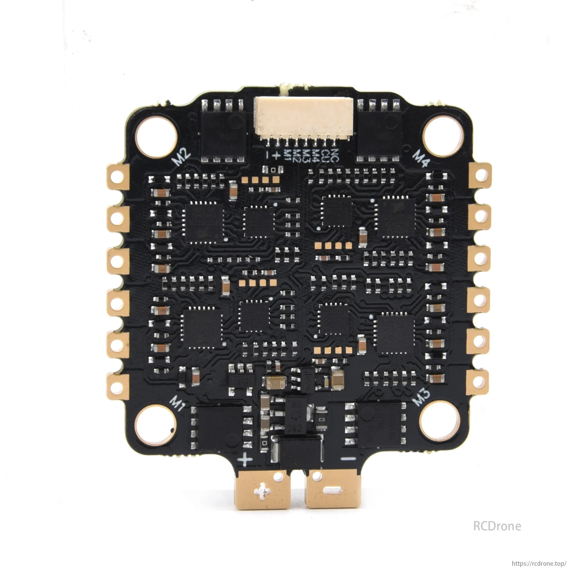 Mark4 V2 FPV Racing Drone, BLHeli-S 60A ESC supports Dshot protocols, has on-board filter capacitor for stabilized power supply and protection