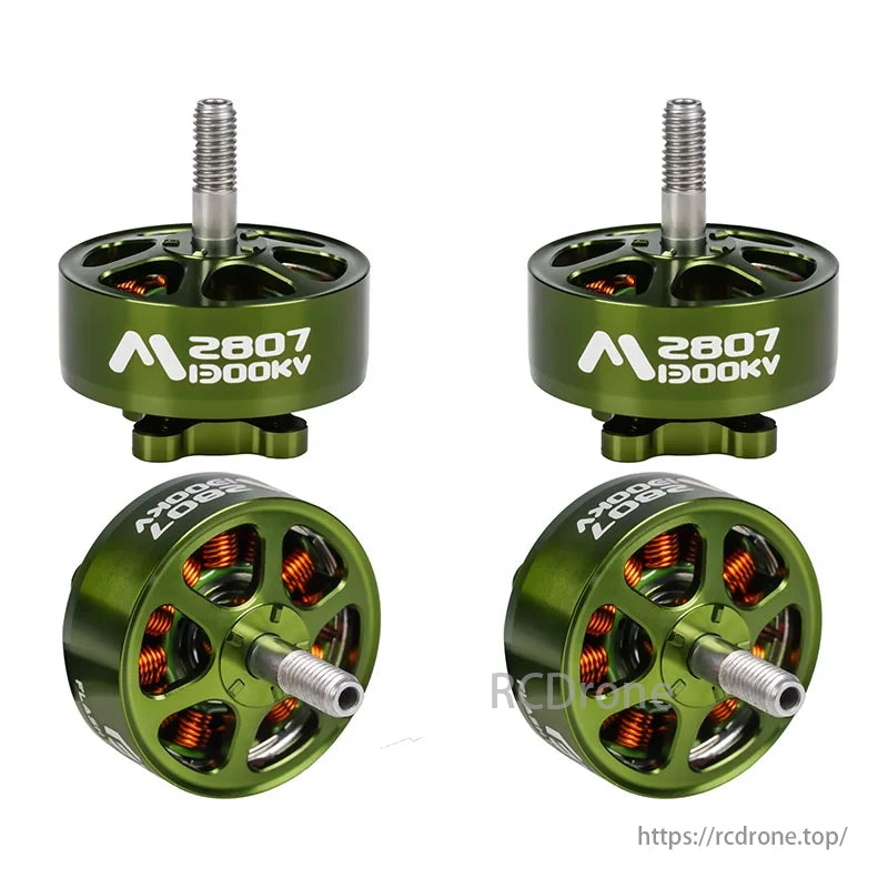 Mars M2807 Brushless Motor, FlashHobby Mars M2807 1300 KV brushless motor designed for 7" prop FPV freestyle and long-range drones.