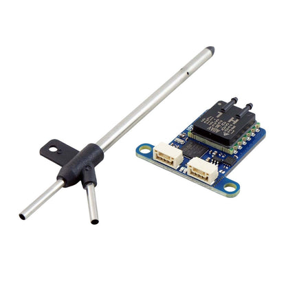 MatekSys ASPD-AUAV digital airspeed sensor set with pitot tube and PCB module with two JST connectors