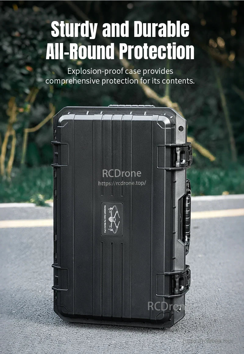 Mavic 4 Drone Case, Durable, explosion-proof case provides complete protection and safety for contents.