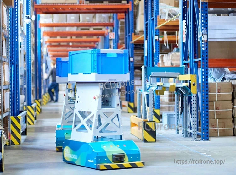 Meskernel 600m Laser Monocular, Enabling service robot positioning by transmitting distance commands to position the robot accurately.