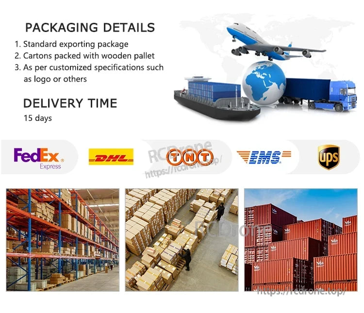 Meskernel IP67 Industrial Laser Sensor, Standard export packaging with customizable cartons on pallets. Delivery within 15 days via FedEx, DHL, TNT, EMS, or UPS.