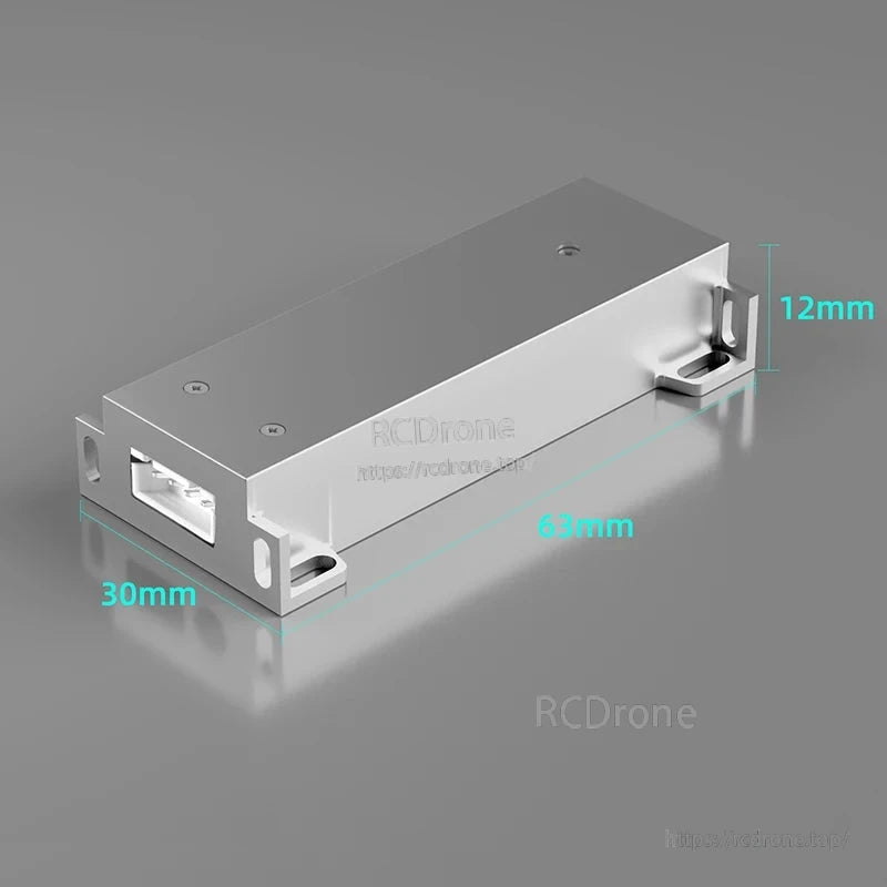 Industrial distance sensor with 0.03–100m range, RS485/RS232/TTL output, Class II laser, ideal for precise non-contact measurement in automation and control systems.
