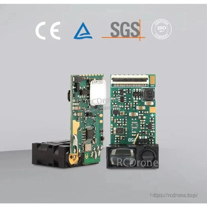 Meskernel LDLL05 5 m L‑Shape Laser Distance Sensor, Laser distance sensor module measures 0.03–5m with ±1mm accuracy, operates at 3.3–5V, and features PNP output for reliable detection.