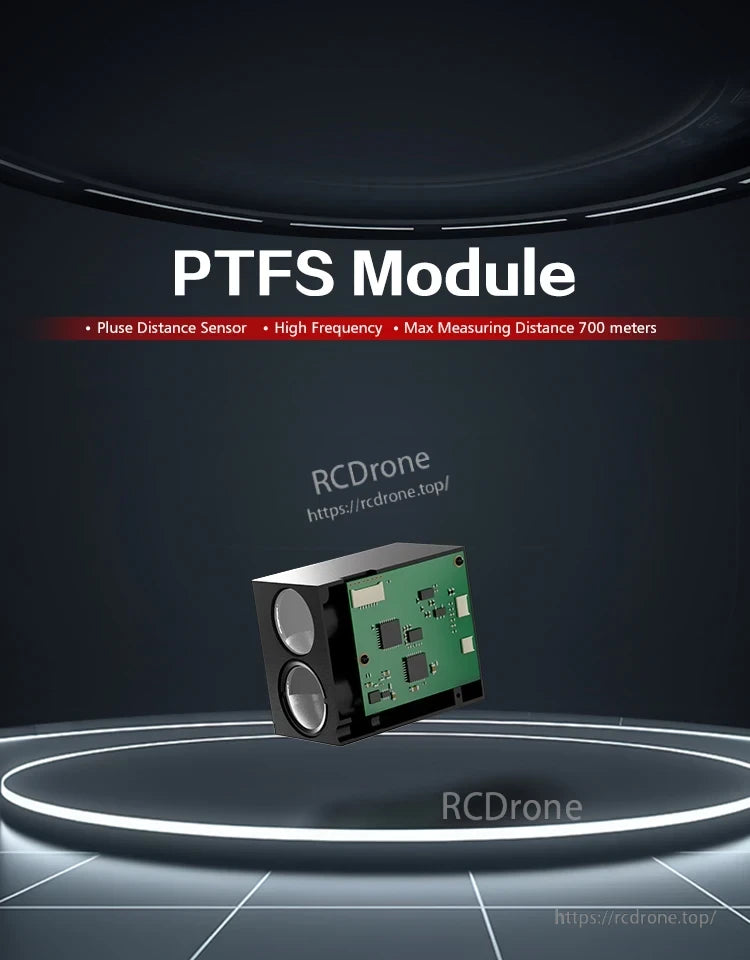Meskernel PTFS-100-400Hz Laser Sensor, PTFS Module: High-frequency pulse distance sensor with a maximum range of 700 meters.