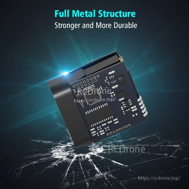 Meskernel TS1224 Laser Sensor, Pulse distance sensor for UAV/drone use with 3-2000m range, ±1m accuracy, and UART interface.