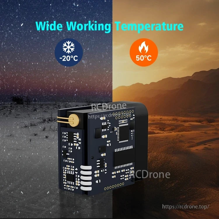 Meskernel TS1224 Laser Sensor, A UAV mini laser distance measurement sensor designed for drone integration and embedded applications.