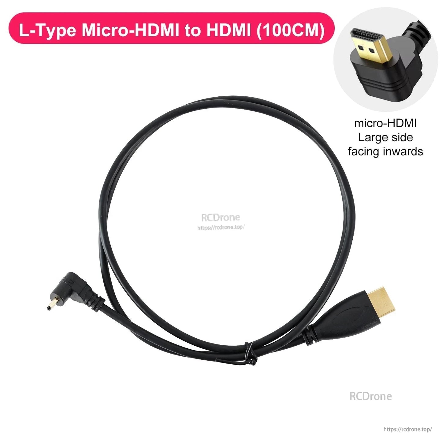 Micro-HDMI to HDMI Cable