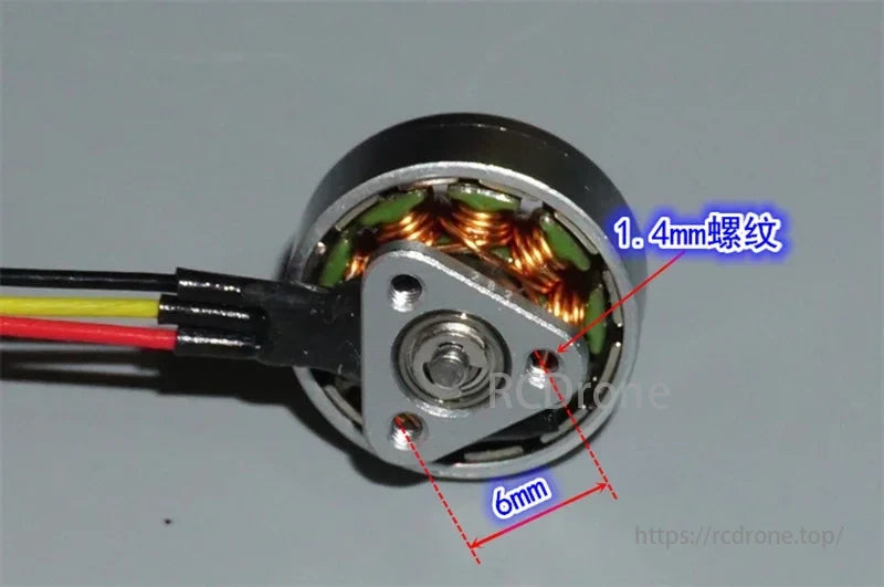 Mini 1103 15000KV 1S–2S Brushless FPV Motor with 1.5mm Shaft for 14mm Frame Toothpick & Whoop Drones