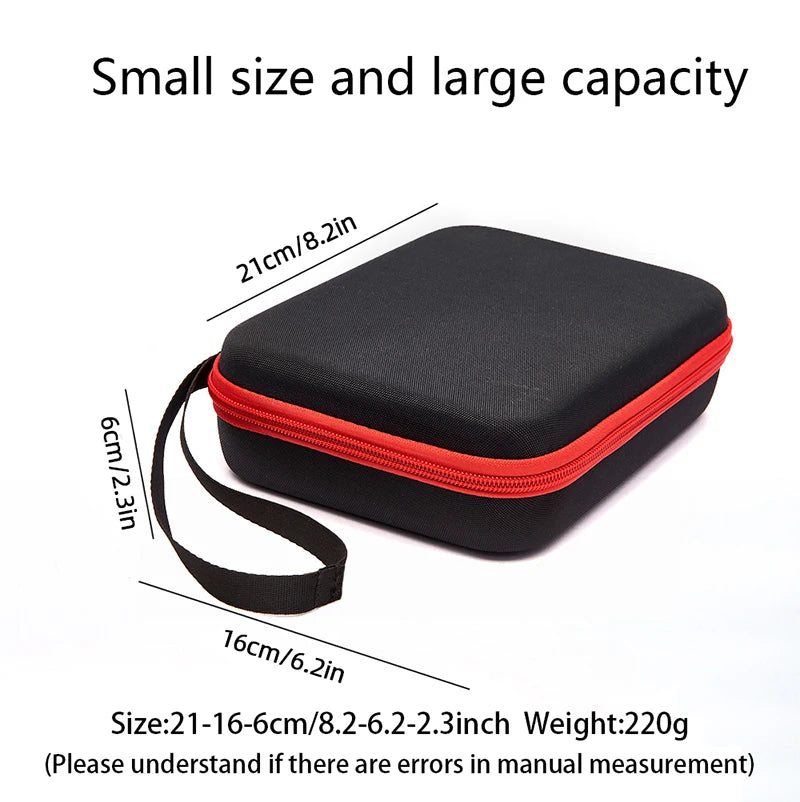 Mini Portable Case Battery Drone Storage bag, Portable storage bag for DJI Neo, measures 21-16-6 cm, weighs 22 grams.