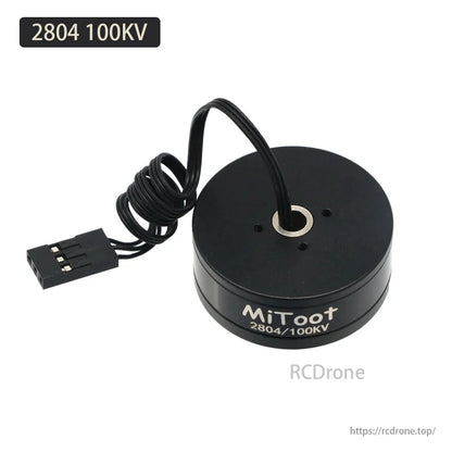 Mitoot Gimbal Brushless Motor, Mitoot 2804 100KV brushless motor for gimbals.
