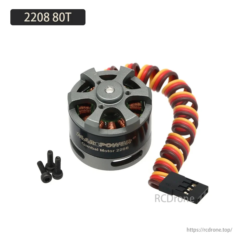 Mitoot Gimbal Brushless Motor 2204 260KV is designed for CNC FPV gimbals, offering smooth performance and stability.