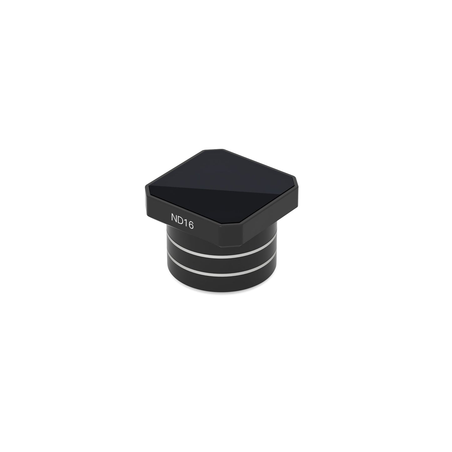 ND16 neutral density camera filter for Walksnail system, angled view with ND16 marking
