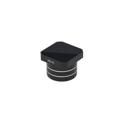 ND16 neutral density camera filter for Walksnail system, angled view with ND16 marking