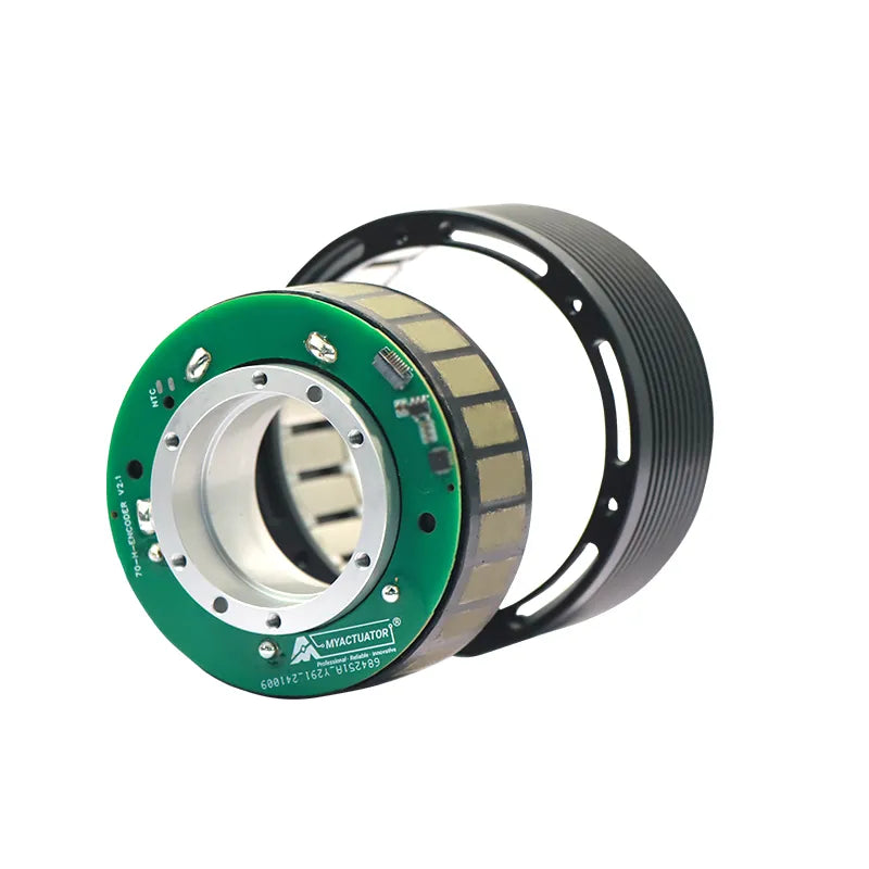 MyActuator FLO-90-15 is a 48V, 1.5Nm, 1600RPM high-precision frameless torque motor designed for robotics and automation applications.