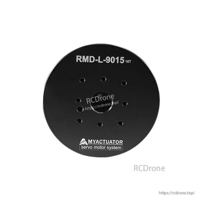 The MyActuator RMD-L-9015 16T servo motor operates at 24V, delivers 5N·m peak torque, and offers 0.001° precision for robotics and automation applications.