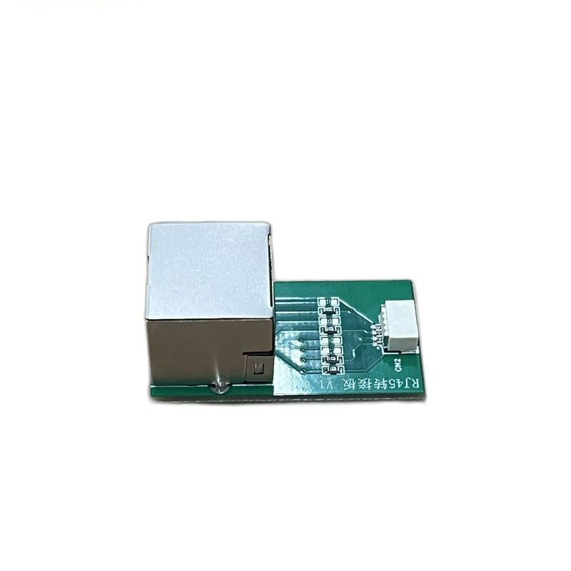 MyActuator RJ45 to EtherCAT module PCB with shielded RJ45 jack and small white connector