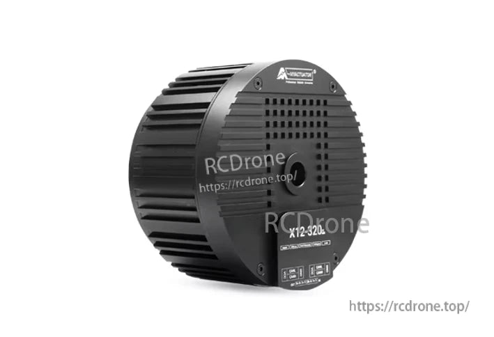 MyActuator RMD-X12-320: high-torque motor with EtherCAT, CAN BUS, USB-CAN adapter, and 120Ω resistor.