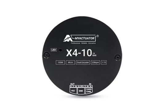 MyActuator RMD-X4-10 Planetenaktuator 10N·m Doppel-Encoder EtherCAT+CAN Roboter-Gelenkantrieb