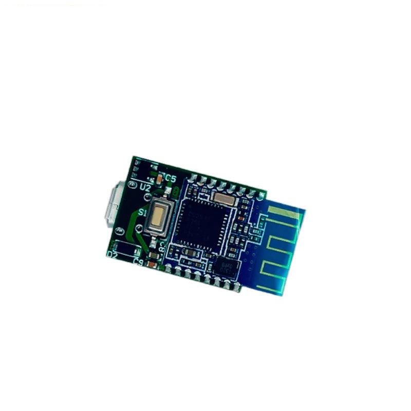 MyActuator USB-to-UART module PCB with onboard Bluetooth antenna, top-side electronics view