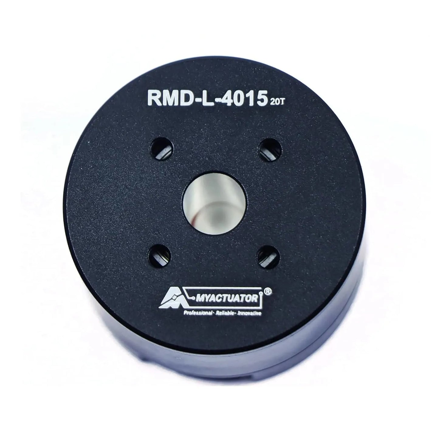 MyActuator RMD-L-4015 20T servo motor operates at 24V, delivering 0.49N·m peak torque.