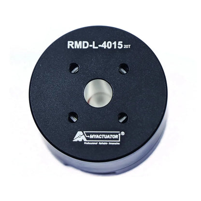 MyActuator RMD-L-4015 20T servo motor operates at 24V, delivering 0.49N·m peak torque.