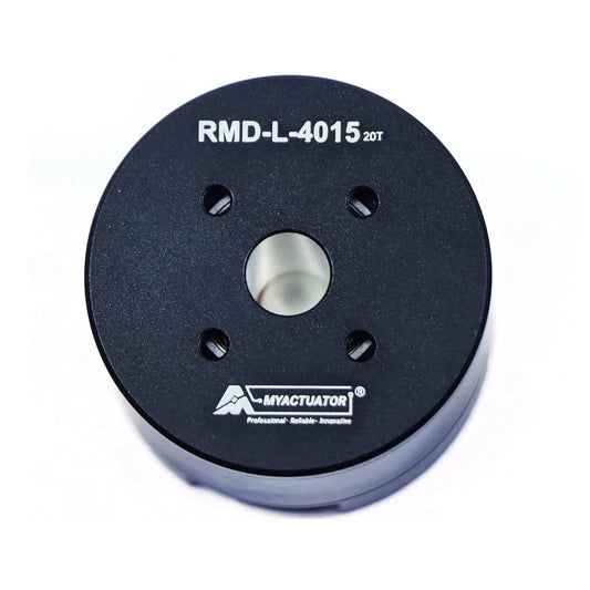 MyActuator RMD-L-4015 20T servo motor operates at 24V, delivering 0.49N·m peak torque.